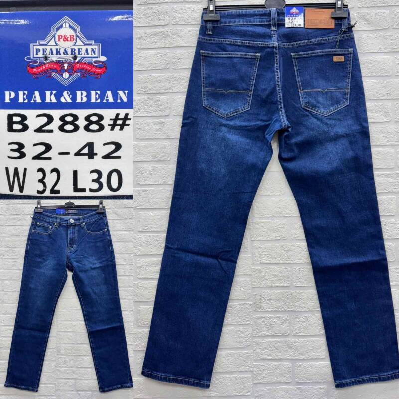 Spodnie jeansy meskie Roz 32-42, 1 Kolor Paczka 10 szt